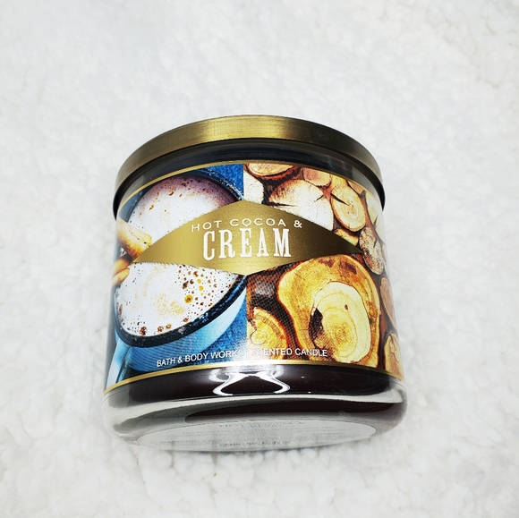 Bath & Body Works Other - Bath & Body Works Hot Cocoa and Cream Candle NWT